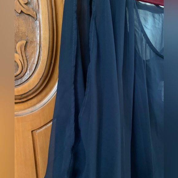 NWT Formal Catherine’s Dress. Dark blue Fancy cocktail party or wedding dress. - Picture 6 of 7